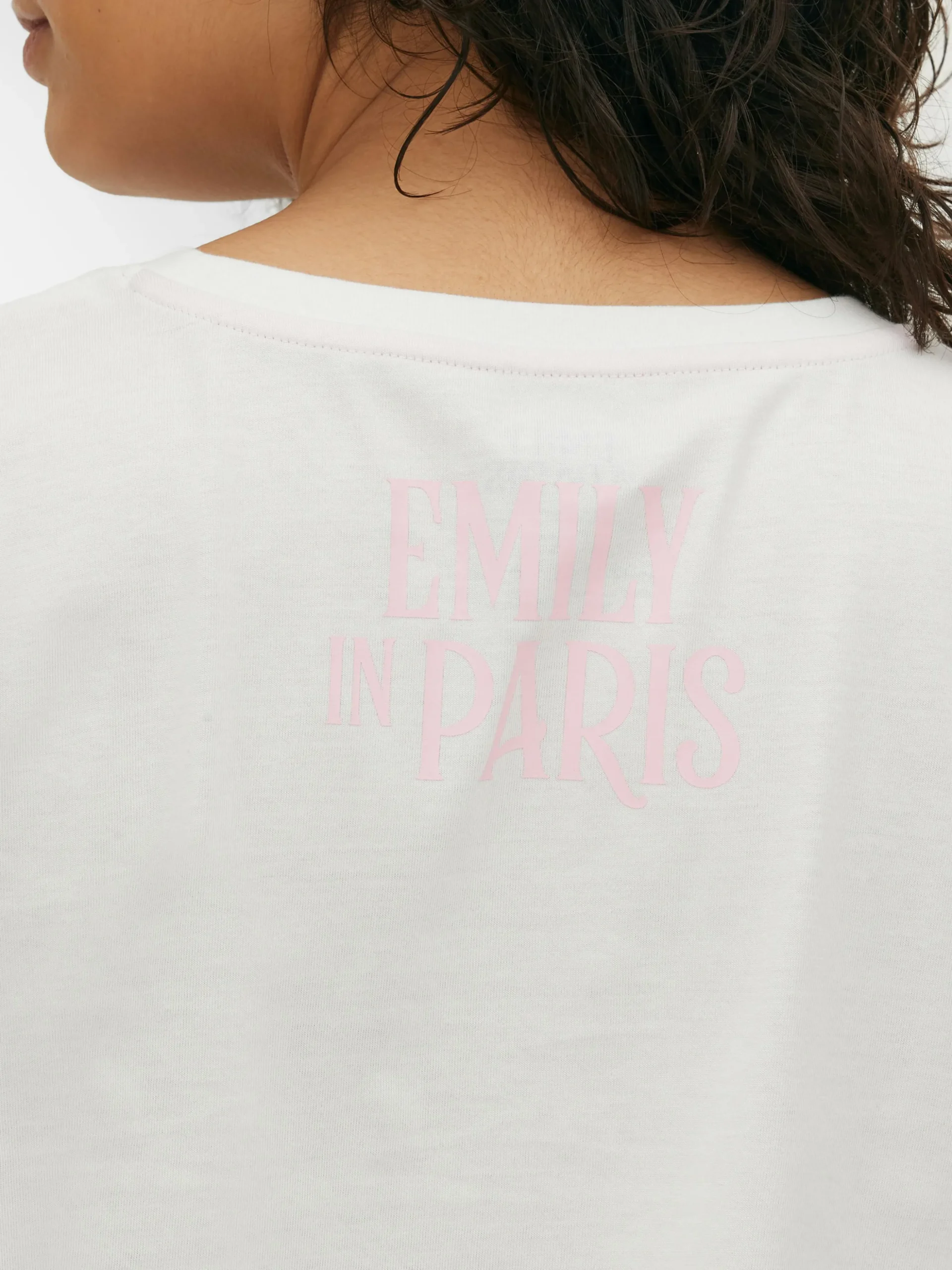 Pyjama T-shirt Court Et Shorty Emily In Paris