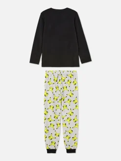 Pyjama T-shirt Et Pantalon Pokémon Pikachu