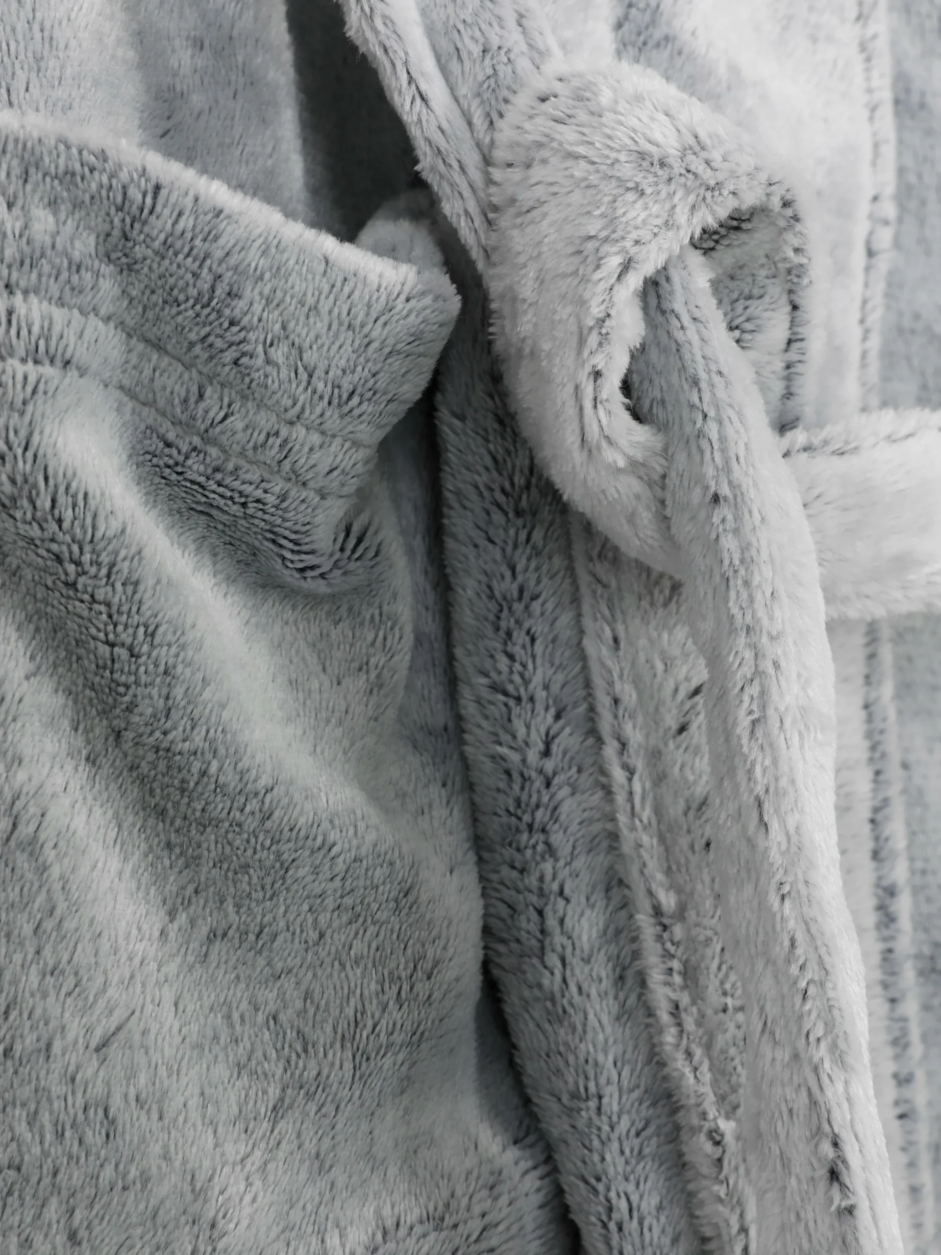 Robe De Chambre Mi-longue Duveteuse