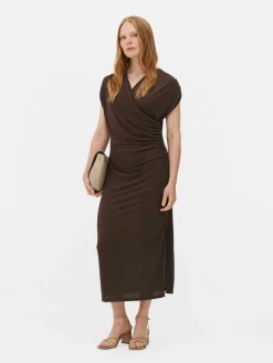 Robe Drapée En Jersey The Edit