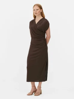 Robe Drapée En Jersey The Edit