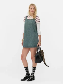 Robe Droite En Denim Rita Ora