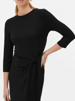 Robe En Jersey à Nouer Sur Le Côté The Edit