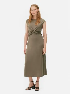 Robe En Jersey à Torsade The Edit