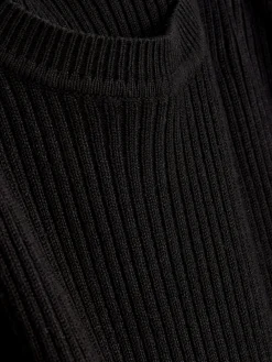 Robe-pull à Col Ras-du-cou Et Manches Longues