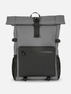 Sac à Dos Caoutchouté Rabattable Sur Le Dessus