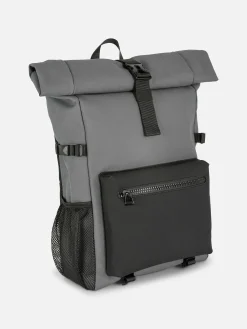 Sac à Dos Caoutchouté Rabattable Sur Le Dessus