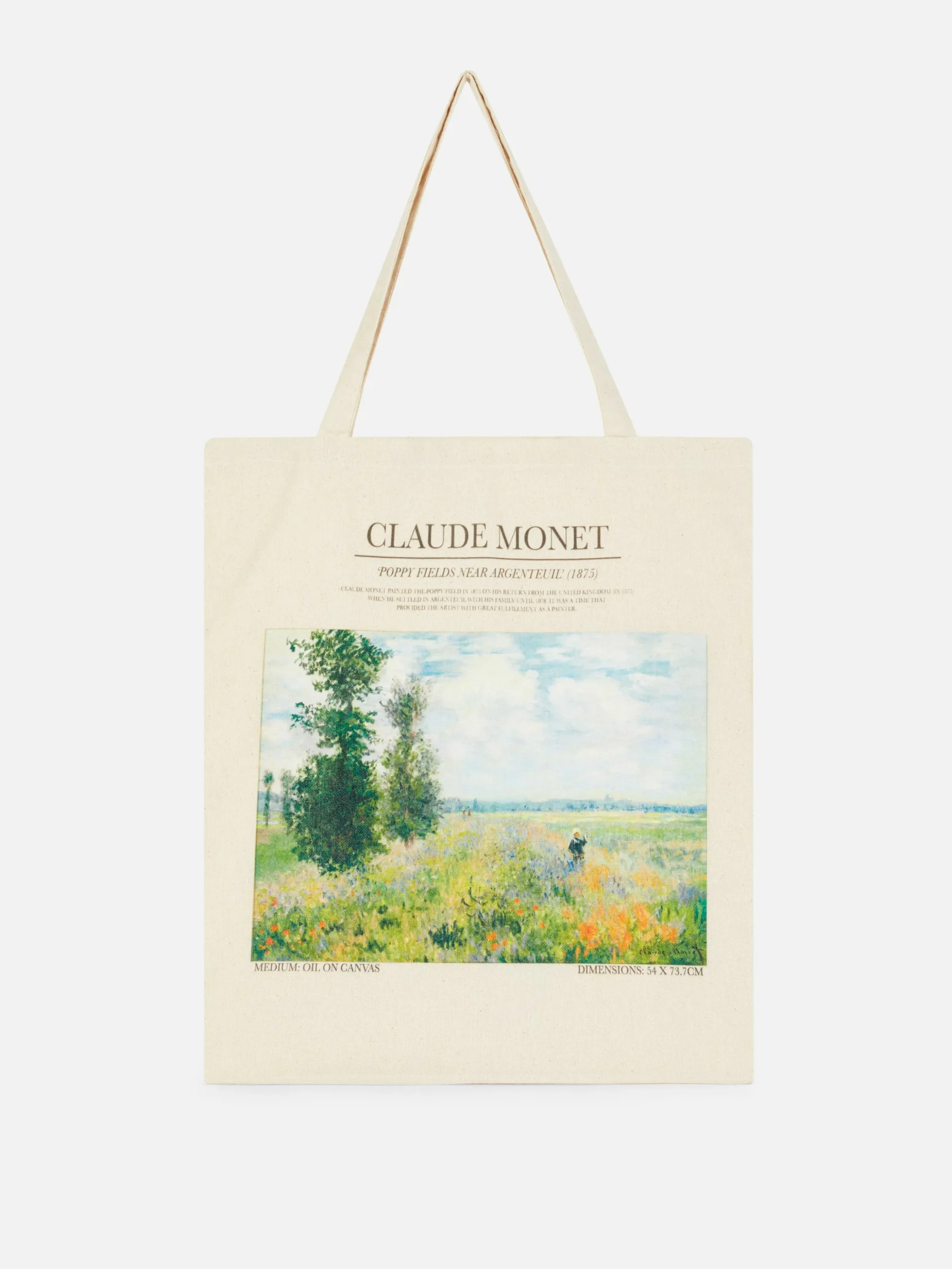 Sac En Toile Claude Monet