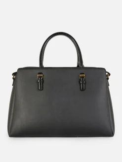 Sac Fourre-tout à Pochette Amovible En Simili Cuir