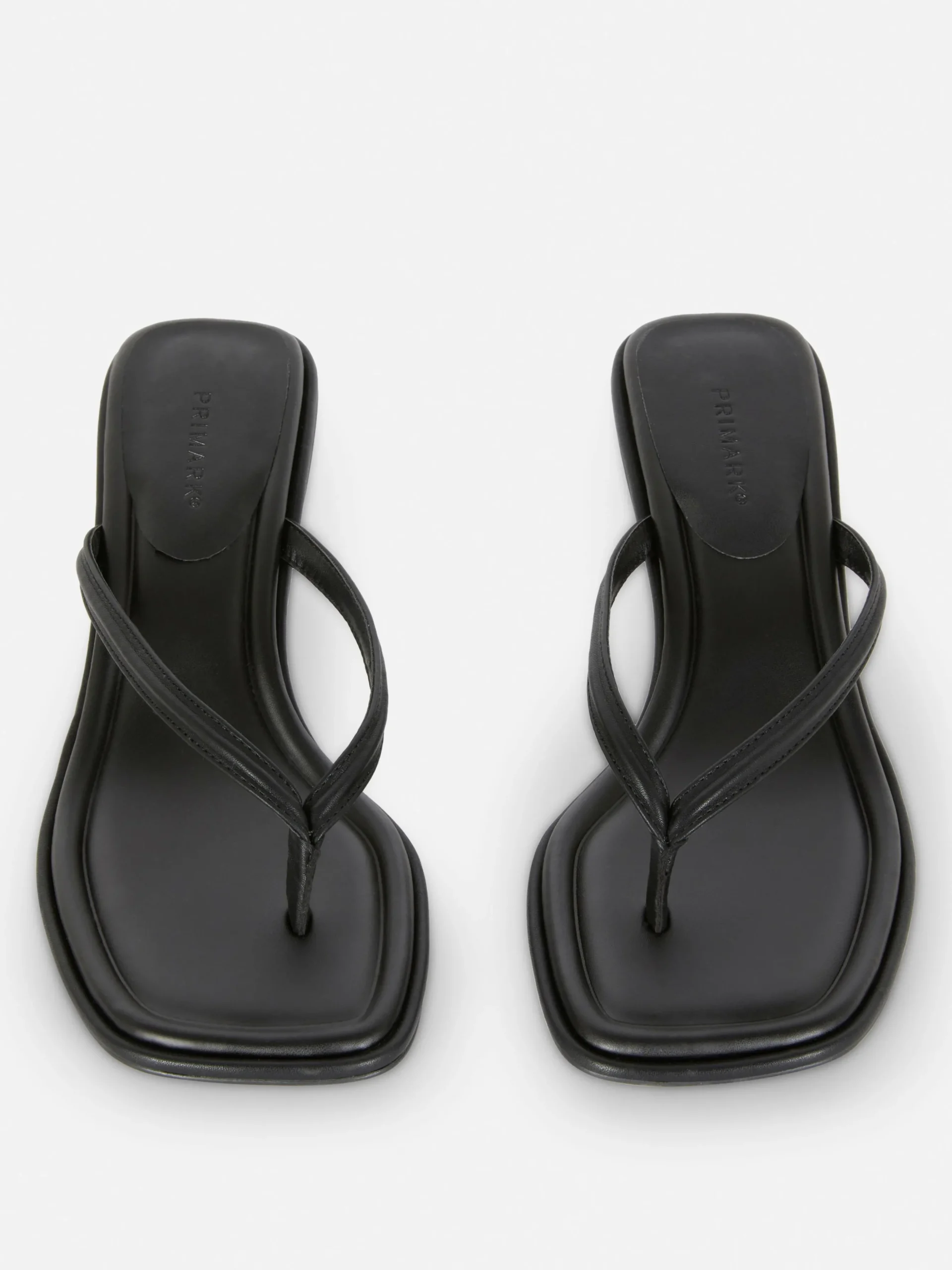 Sandales à Talon Bas Avec Entre-doigt