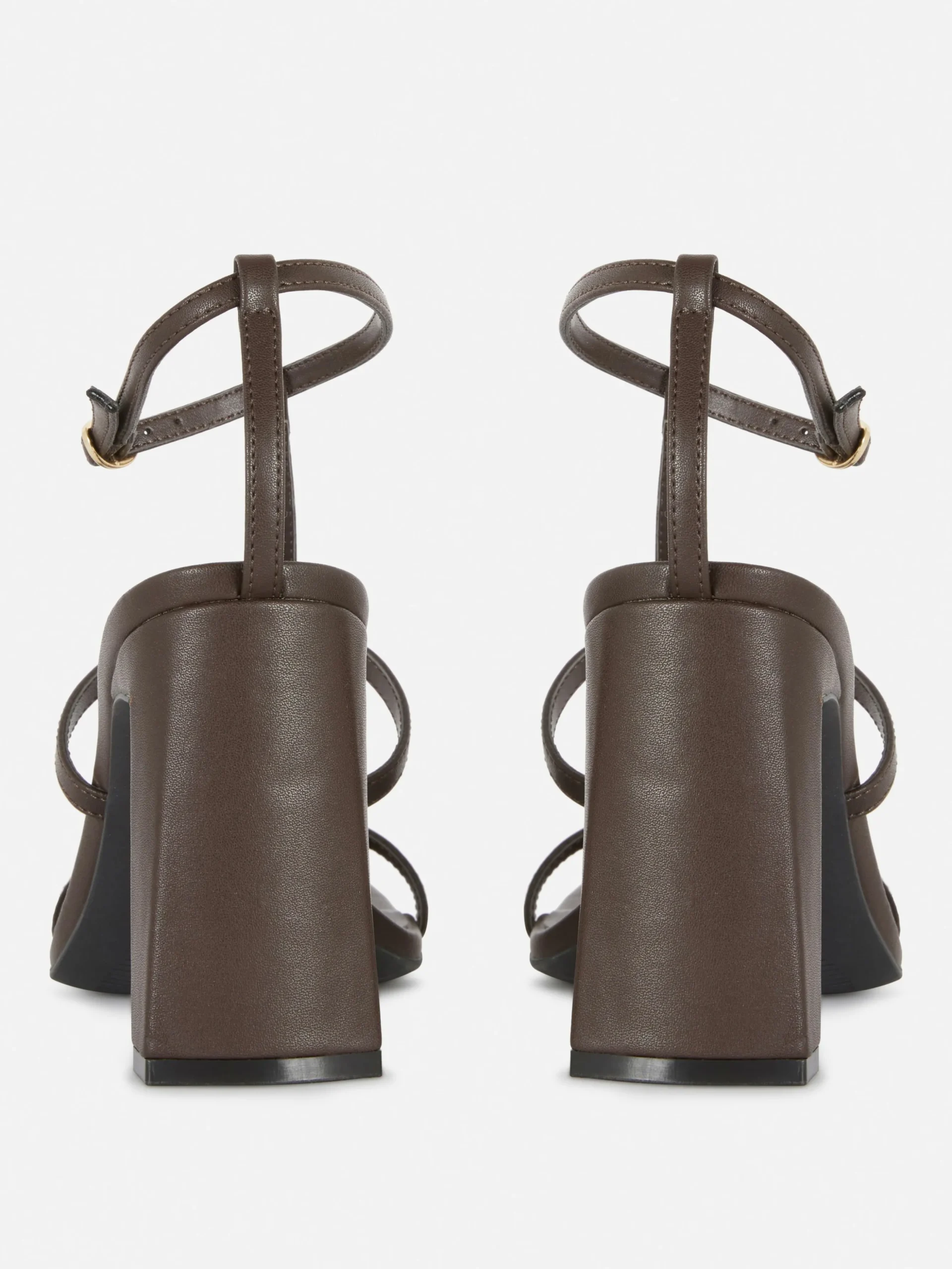 Sandales à Talon Carré Et Bride En T Rita Ora