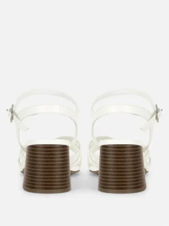 Sandales à Talons Et Brides Croisées