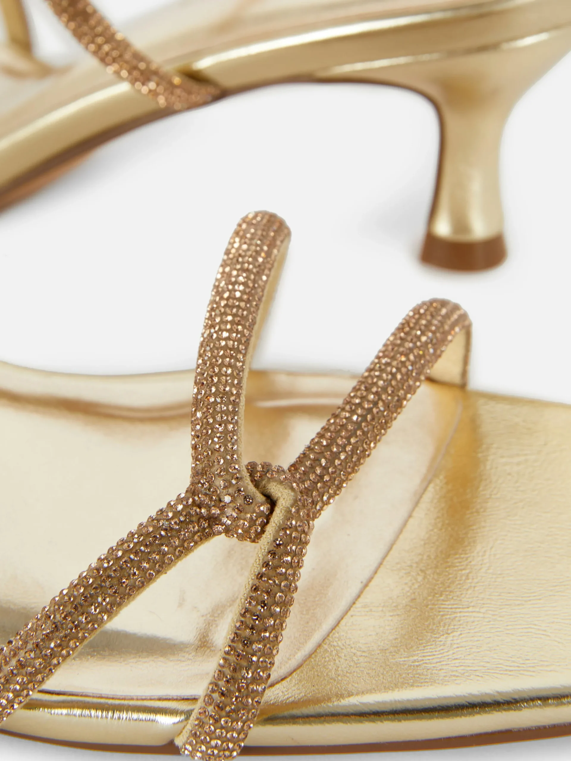 Sandales Fantaisie à Talons Bas