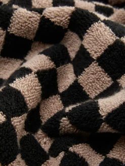 Serviette Essuie-mains à Imprimé Damier