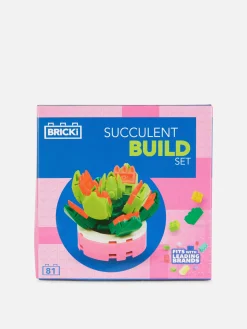 Set De Blocs De Construction Plante Succulente