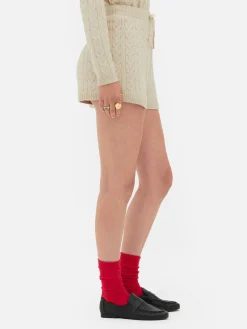 Short En Maille Torsadée Rita Ora