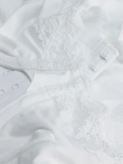 Soutien-gorge Non Rembourré Et Culotte En Dentelle