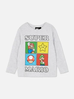 Super Mario Bros. T-shirt à Manches Longues