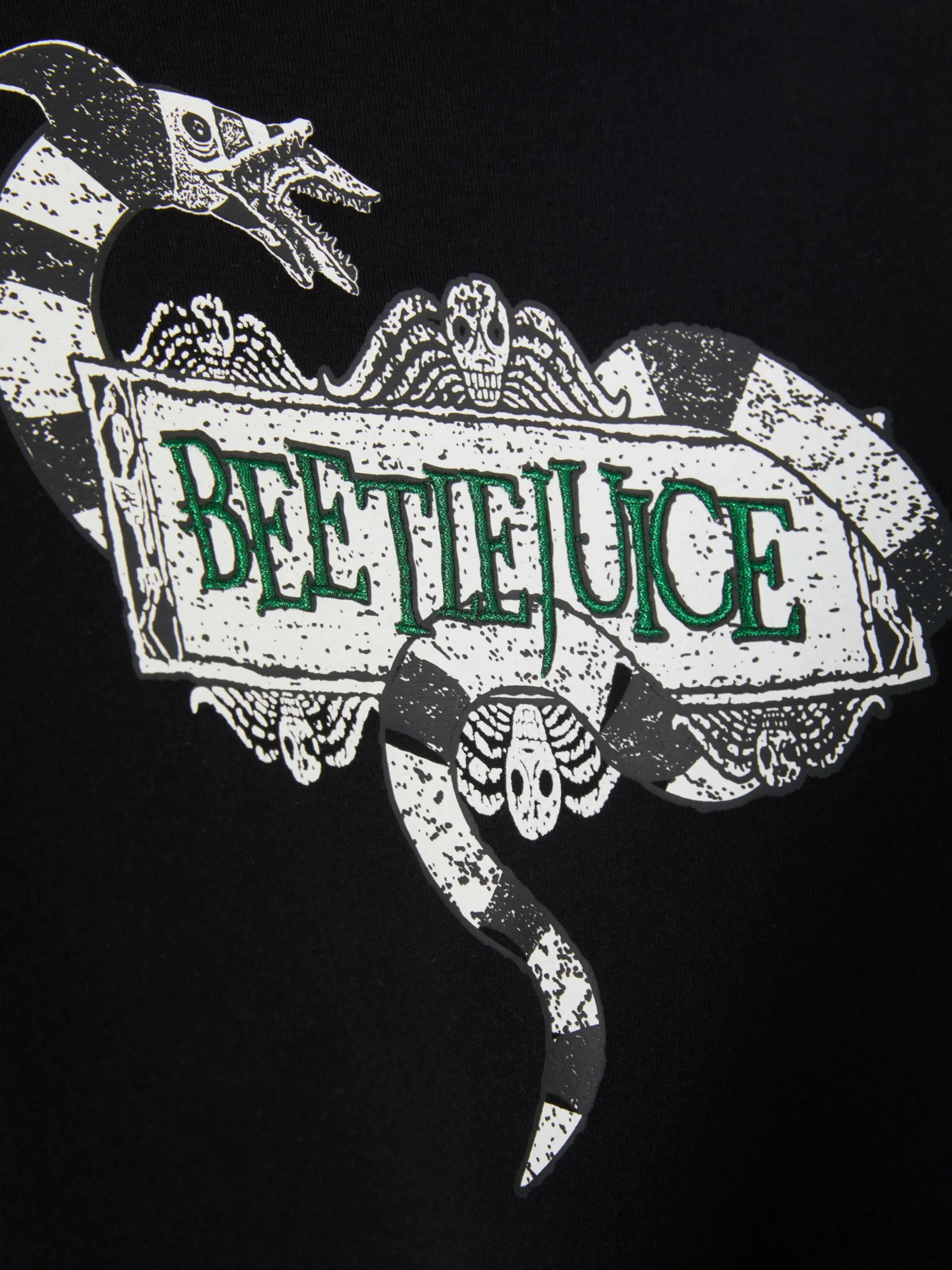 Sweat à Capuche à Motifs Multiples Beetlejuice