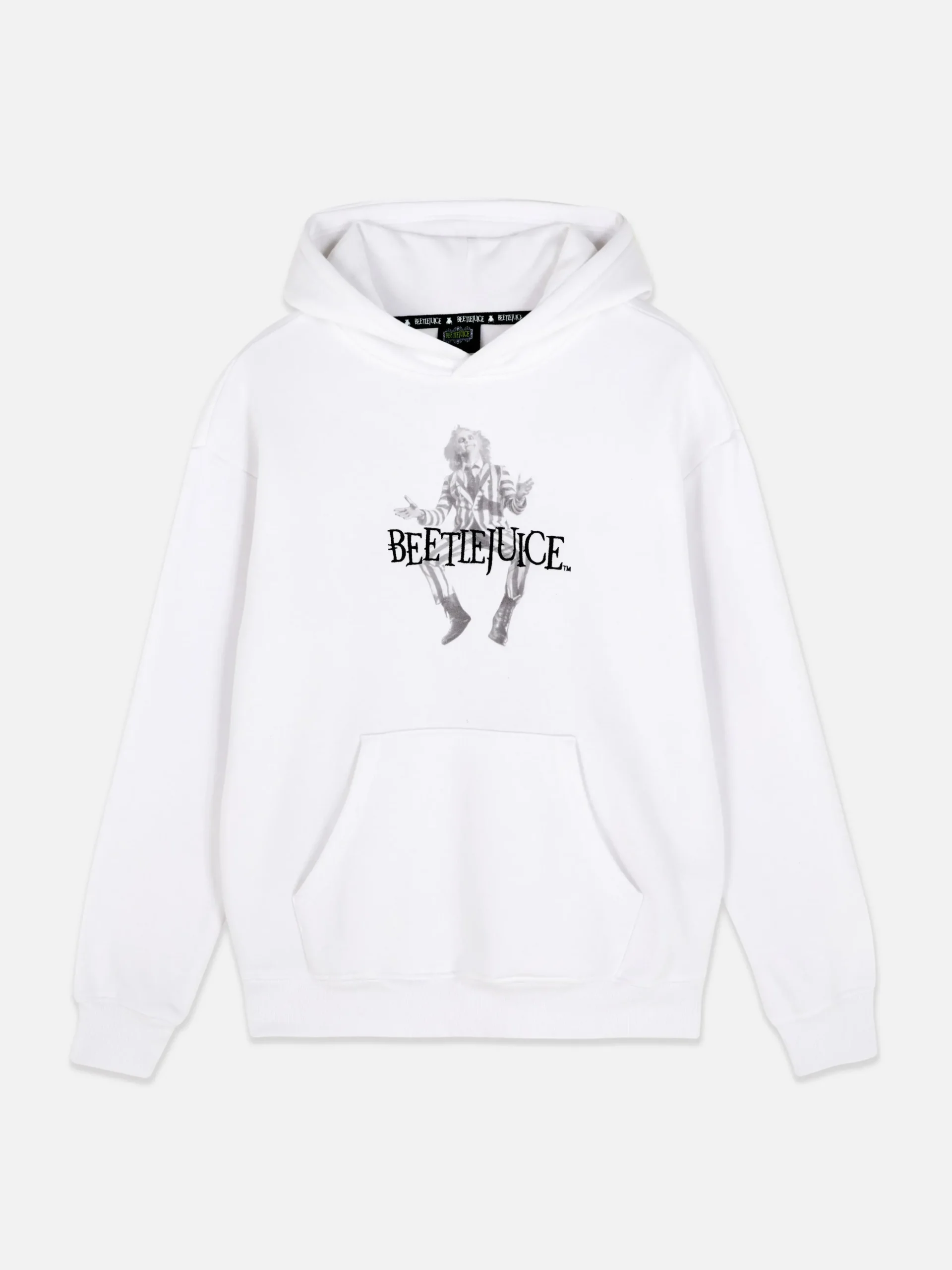 Sweat à Capuche Graphique Personnage Beetlejuice