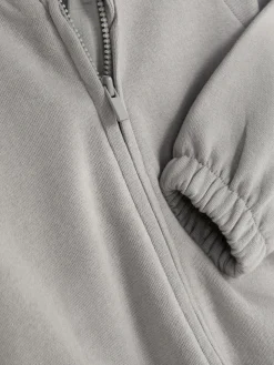 Sweat à Capuche Zippé