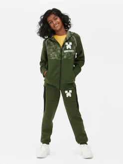 Sweat à Capuche Zippé Minecraft