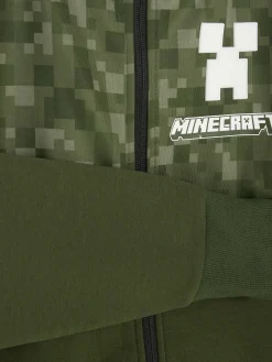 Sweat à Capuche Zippé Minecraft