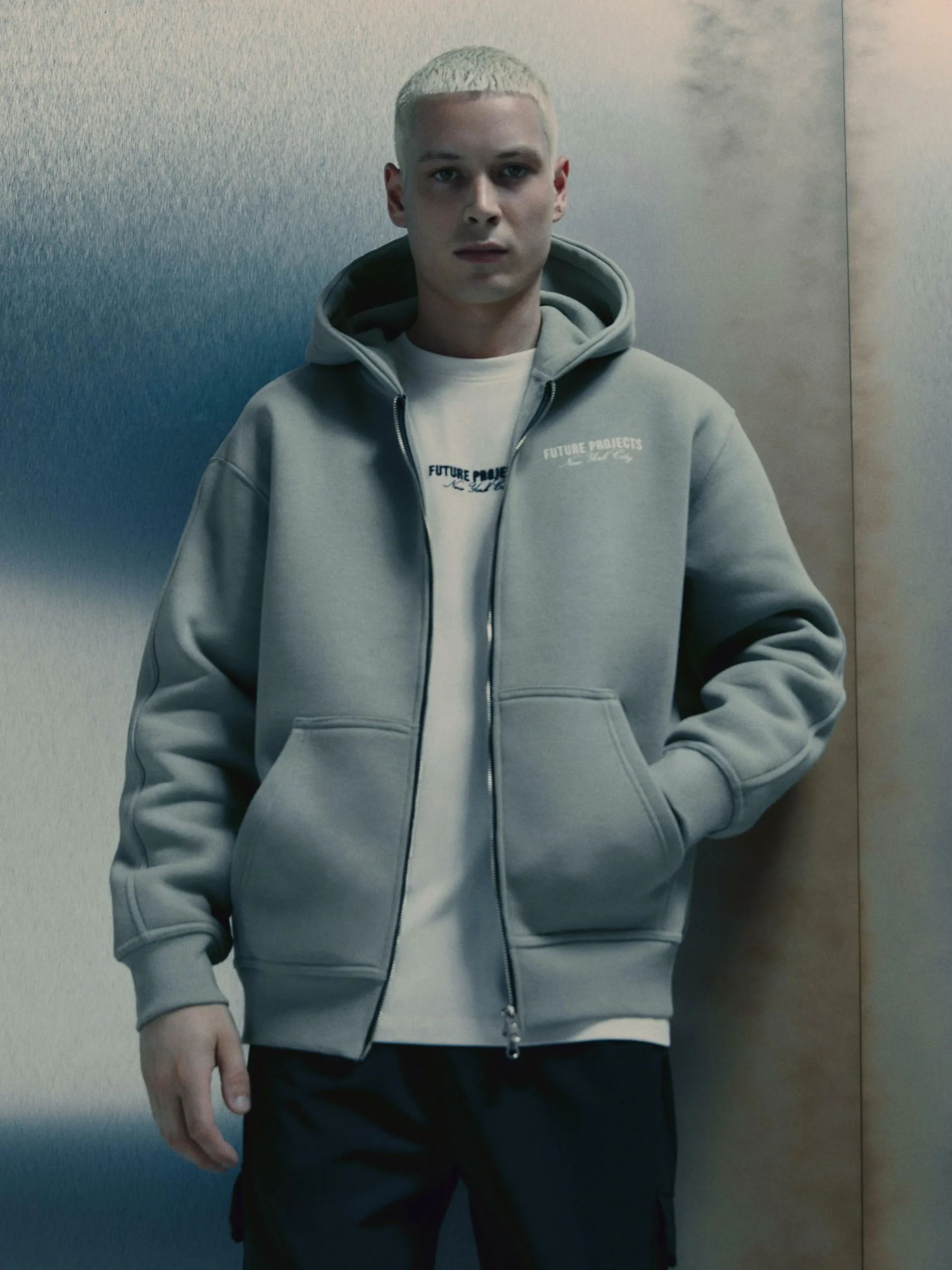 Sweat Zippé à Capuche Future Projects