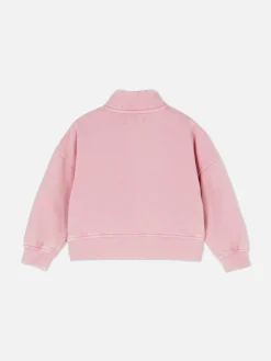 Sweat-shirt à Col Cheminée