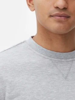 Sweat-shirt à Col Ras-du-cou