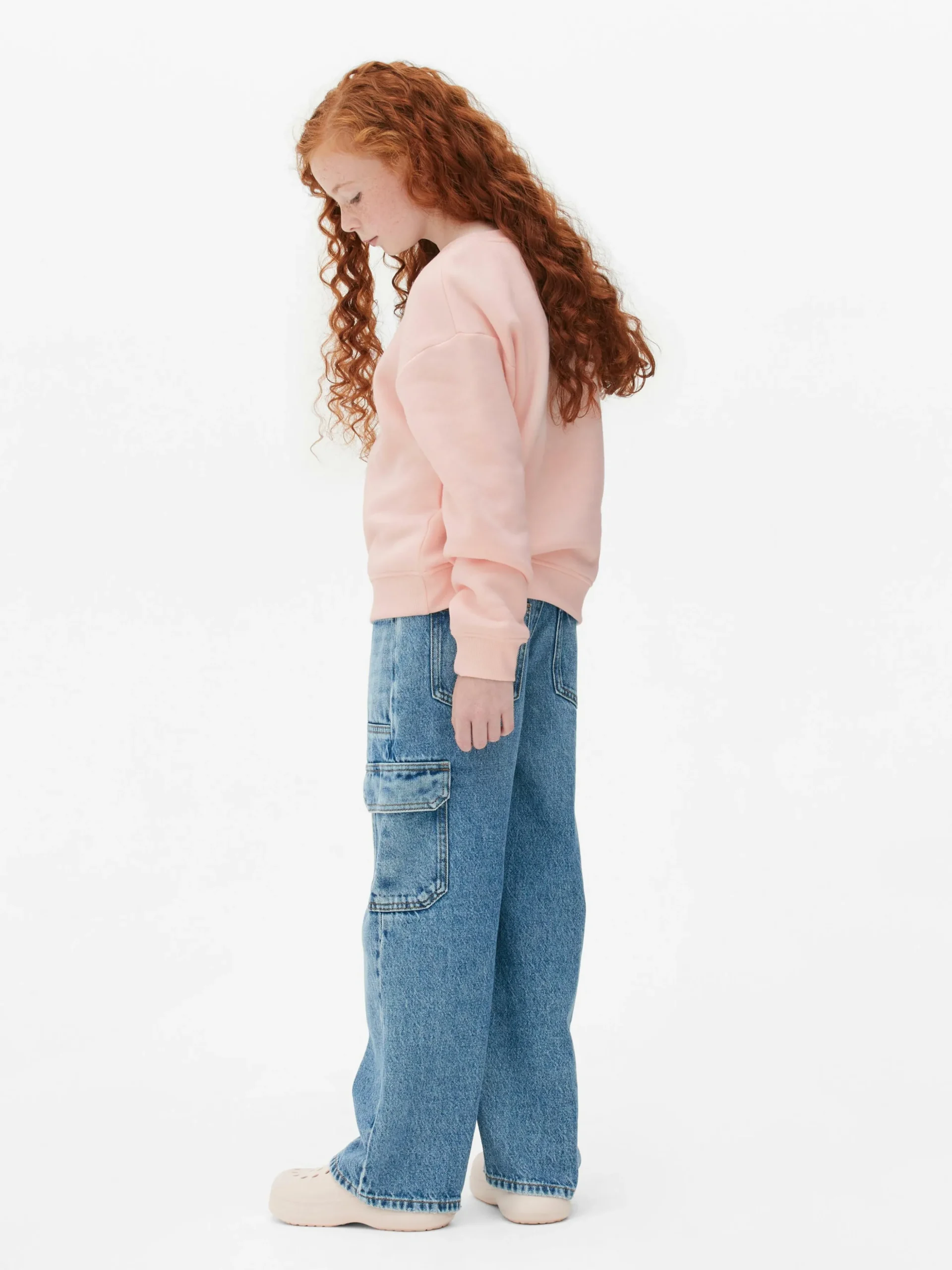 Sweat-shirt à Col Ras-du-cou