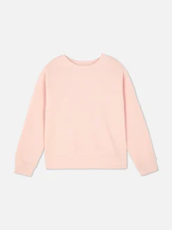 Sweat-shirt à Col Ras-du-cou