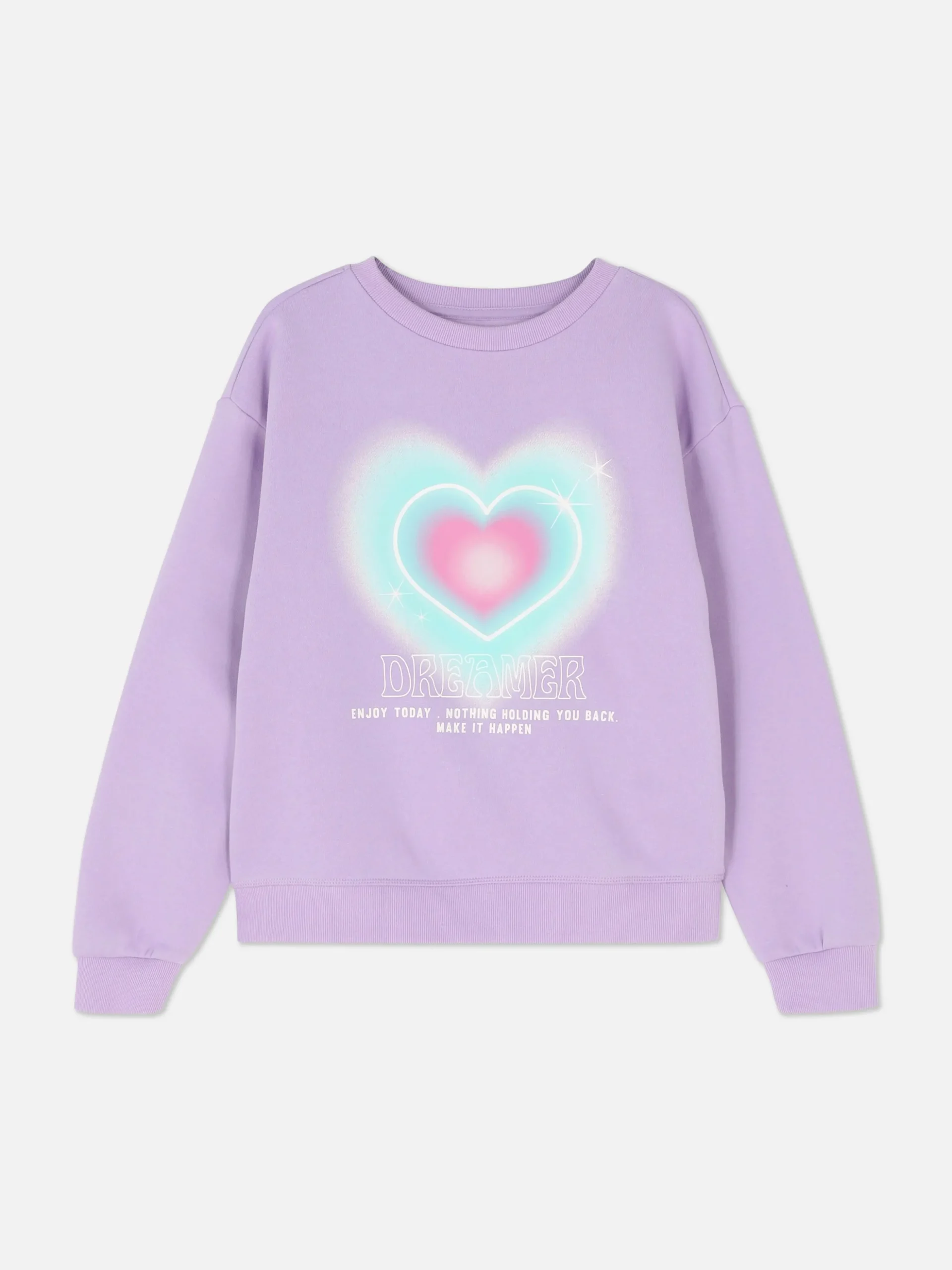 Sweat-shirt à Col Ras-du-cou