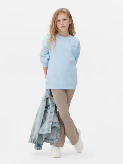 Sweat-shirt à Col Ras-du-cou