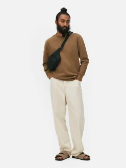 Sweat-shirt à Col Ras-du-cou