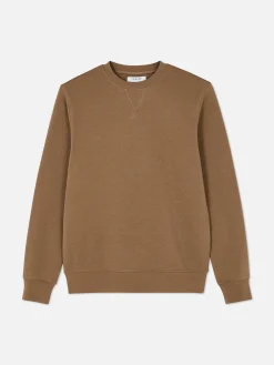 Sweat-shirt à Col Ras-du-cou