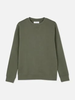 Sweat-shirt à Col Ras-du-cou