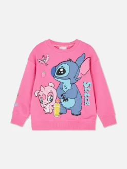 Sweat-shirt à Col Ras-du-cou Disney Lilo & Stitch Slushy