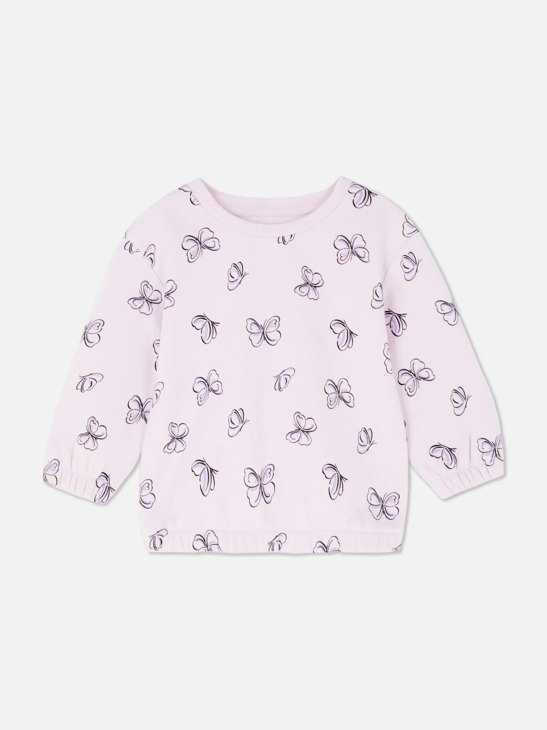 Sweat-shirt à Col Ras-du-cou à Coordonner