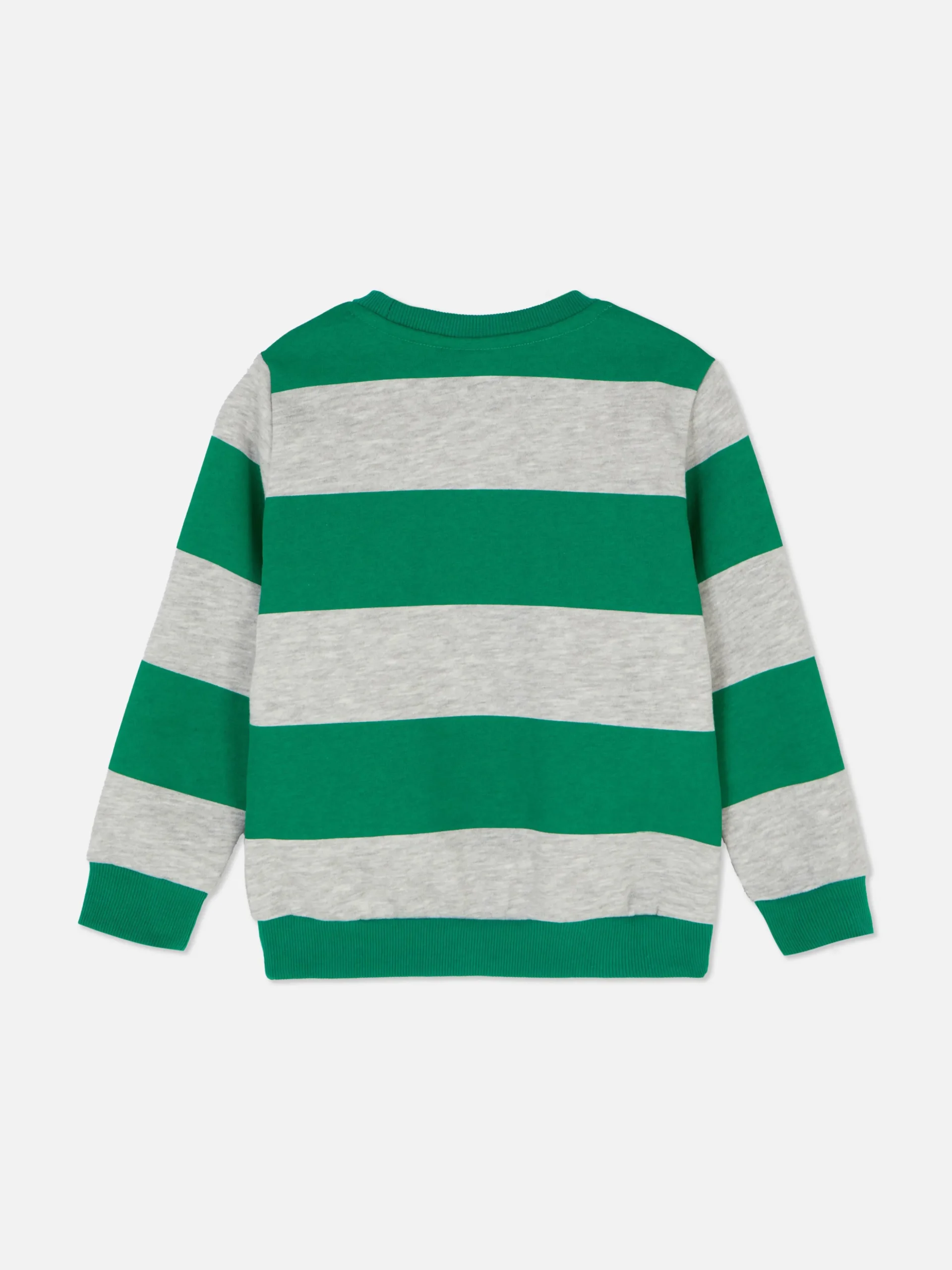 Sweat-shirt à Col Ras-du-cou Et Rayures Disney Mickey Mouse