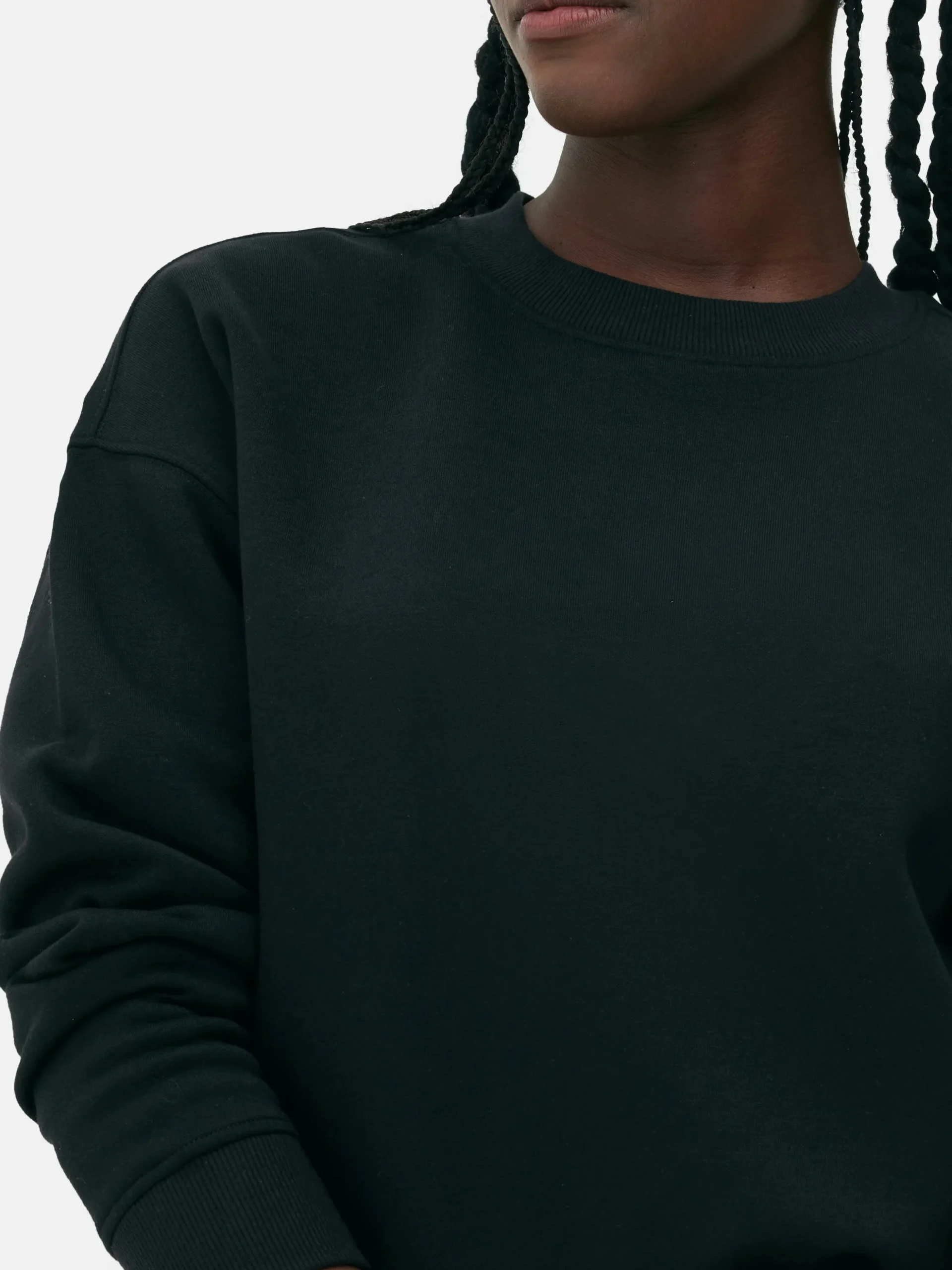 Sweat-shirt à Col Ras-du-cou Classique