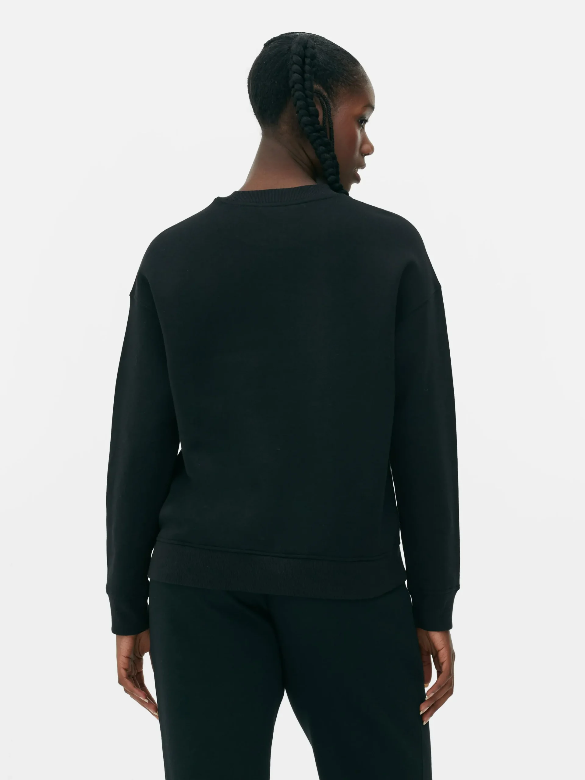 Sweat-shirt à Col Ras-du-cou Classique