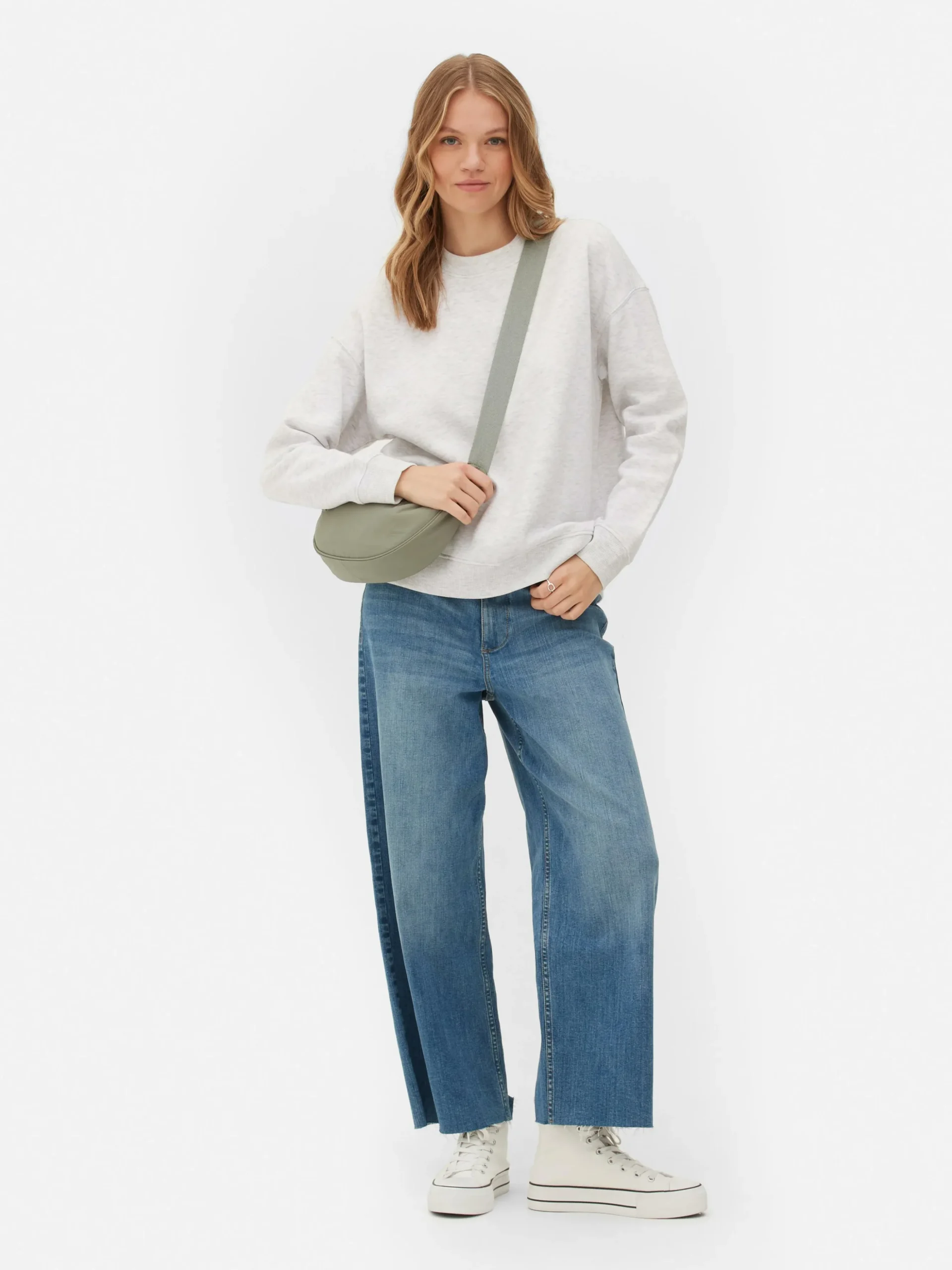 Sweat-shirt à Col Ras-du-cou Classique