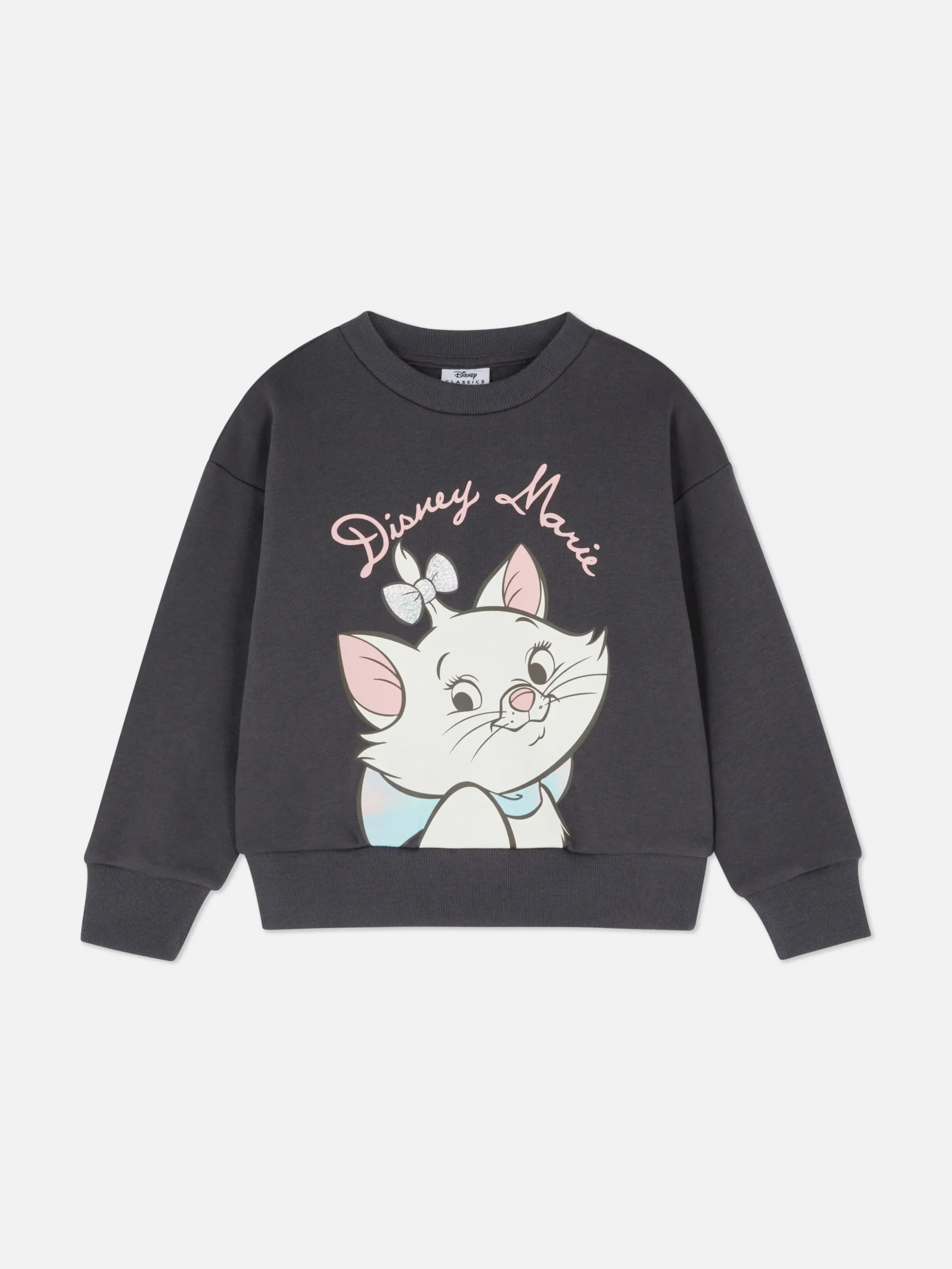 Sweat-shirt à Col Ras-du-cou Disney Les Aristochats Marie