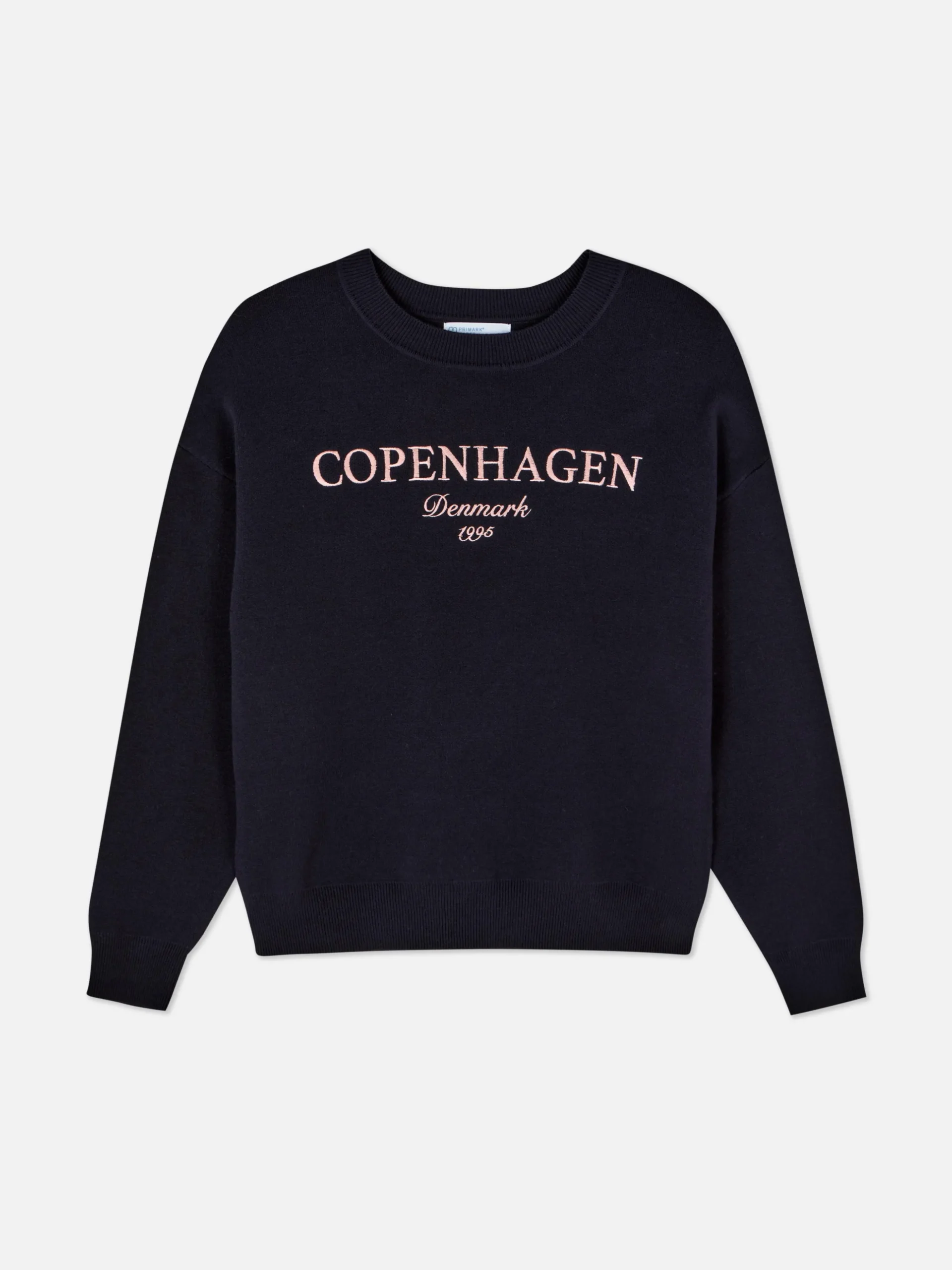 Sweat-shirt à Message Sur Le Devant