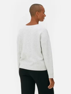 Sweat-shirt à Message Sur Le Devant