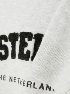 Sweat-shirt à Message Sur Le Devant