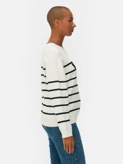 Sweat-shirt à Message Sur Le Devant