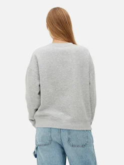 Sweat-shirt à Motif Esquisse Disney Mickey Mouse