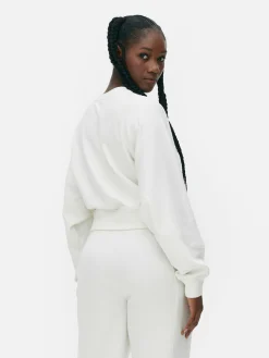 Sweat-shirt Coupe Droite Graphique à Coordonner Yale